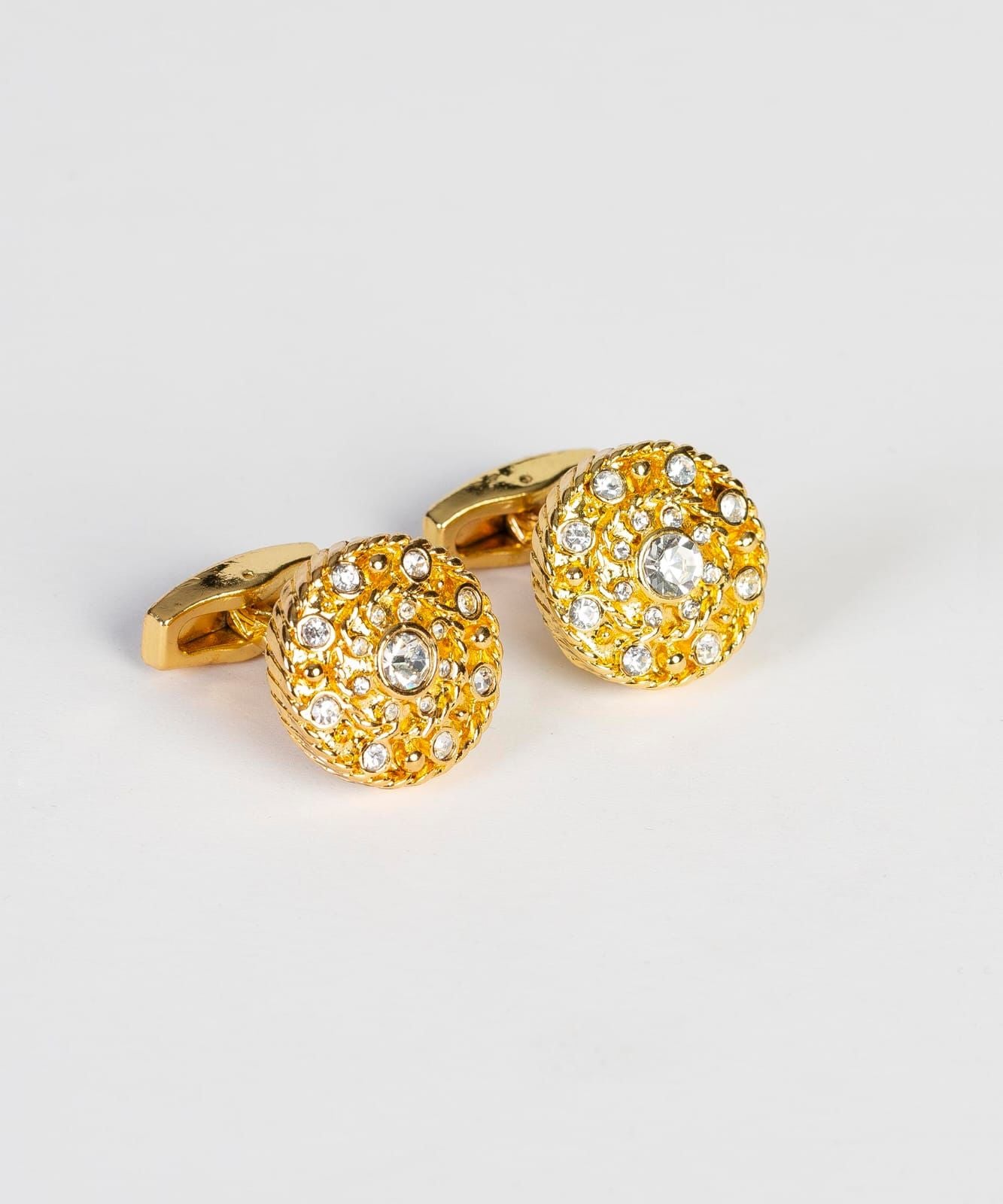 round shape cufflink accessories