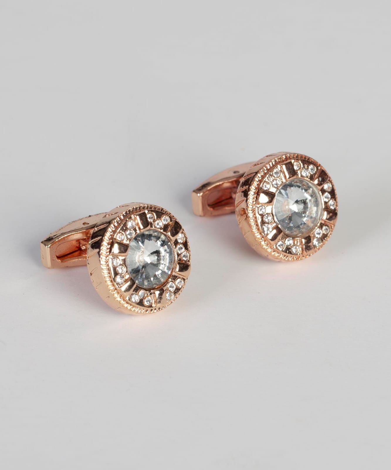 round shape cufflink accessories