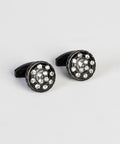 round shape cufflink accessories