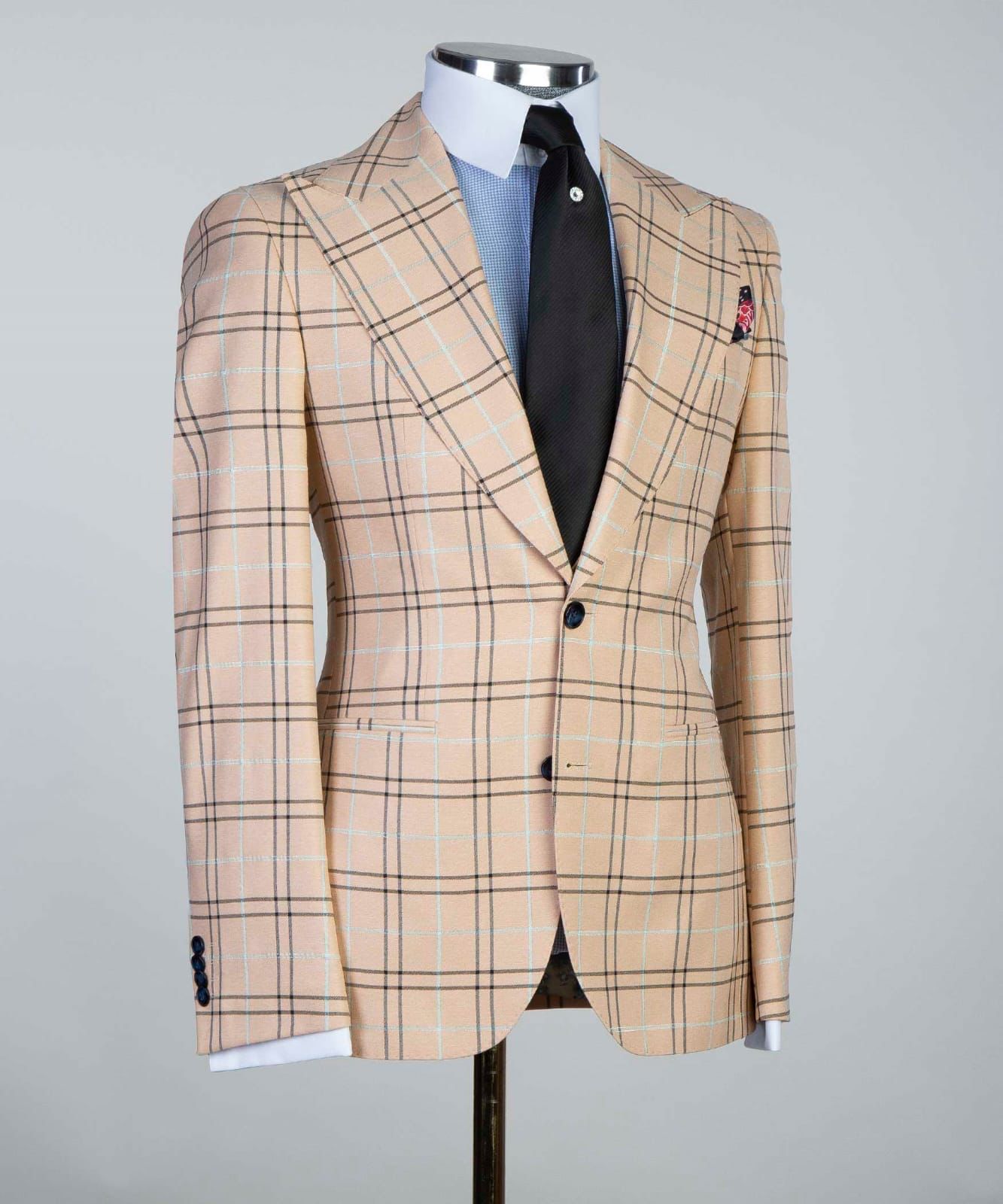 FITTED 3PIECES WEDDING SUITS