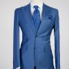 Plain Blue Suit - Image 4
