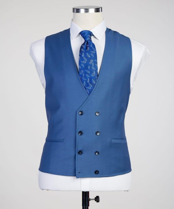 Plain Blue Suit