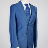 Plain Blue Suit - Image 5