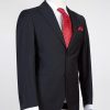 Plain Black Suit - Image 3