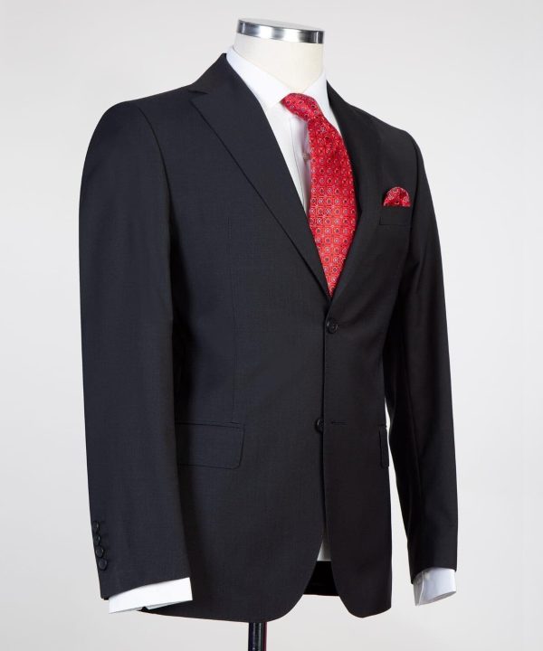 Plain Black Suit - Image 3